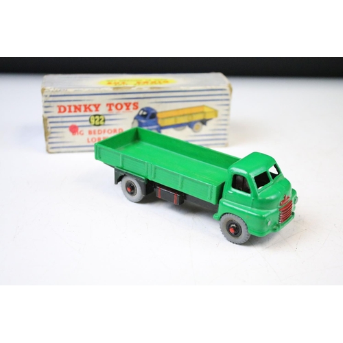Ten boxed Dinky diecast models to include 401 Coventry Climax Fork Lift