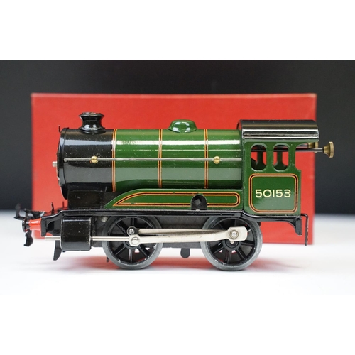 102 - Two boxed Hornby O gauge locomotives to include No 40 Tank Locomotive in black and No 51 Locomotive ... 