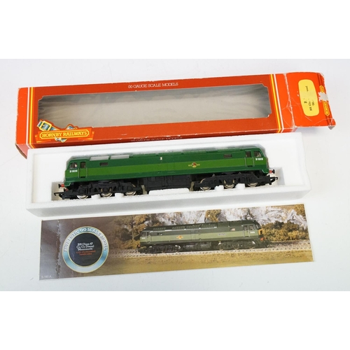 104 - Four boxed Hornby OO gauge locomotives to include R316 Class 47 Diesel Lady Diana Spencer, R050 BR S... 