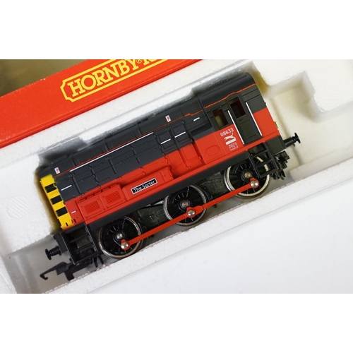 104 - Four boxed Hornby OO gauge locomotives to include R316 Class 47 Diesel Lady Diana Spencer, R050 BR S... 