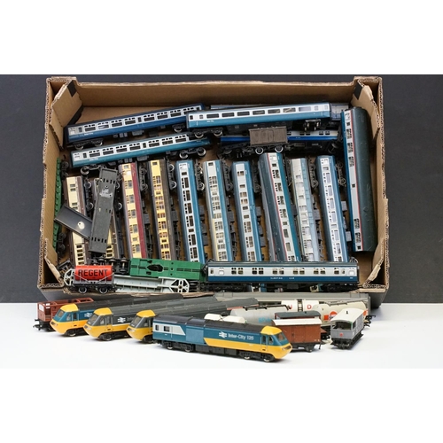 111 - 33 OO gauge items of rolling stock to include coaches, tankers and wagons featuring mainly Hornby & ... 