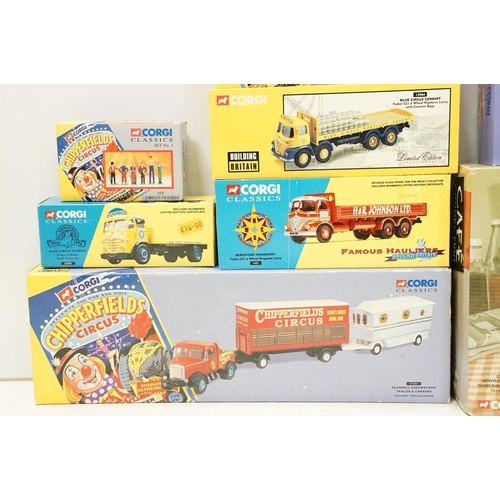 1127 - Collection of 20 boxed Corgi diecast models to include 11802 Drayman's Range, 18601, 19802, 27301, 1... 