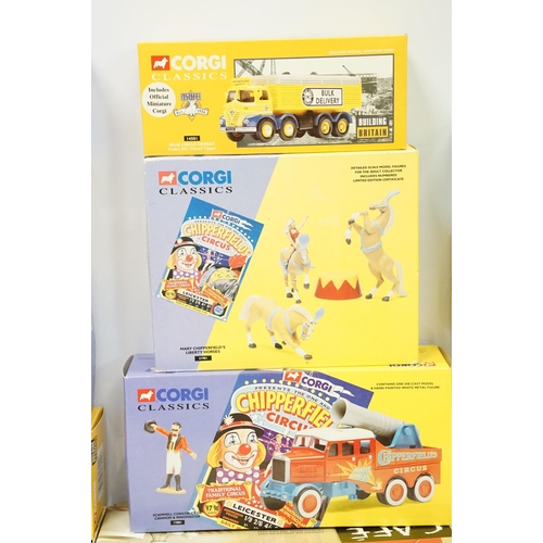 1127 - Collection of 20 boxed Corgi diecast models to include 11802 Drayman's Range, 18601, 19802, 27301, 1... 