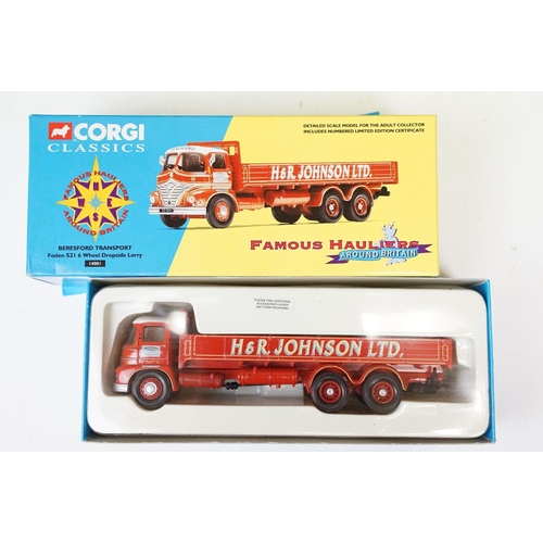 1127 - Collection of 20 boxed Corgi diecast models to include 11802 Drayman's Range, 18601, 19802, 27301, 1... 