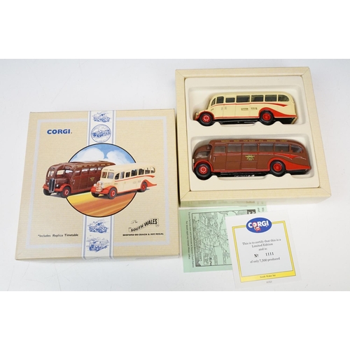 1140 - Collection of 21 boxed Corgi Classics diecast models to include Commercials and Vehicles featuring 9... 