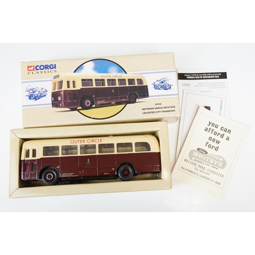 1141 - Collection of 19 boxed / cased diecast model buses to include 6 x EFE Exclusive First Editions, 5 x ... 