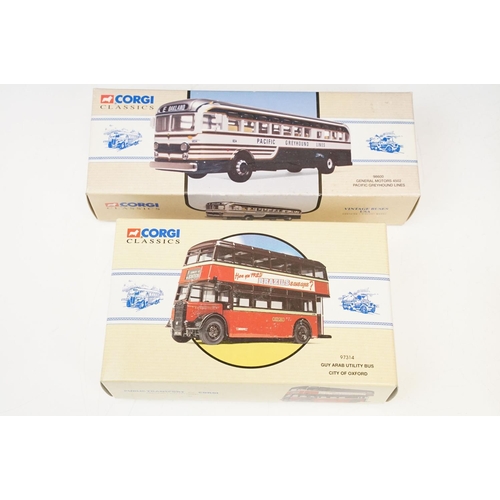 1141 - Collection of 19 boxed / cased diecast model buses to include 6 x EFE Exclusive First Editions, 5 x ... 