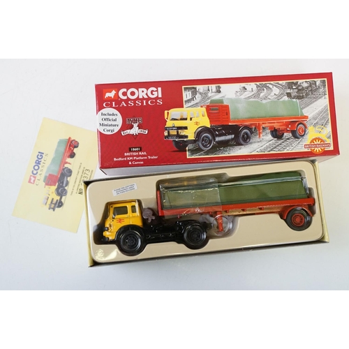 1147 - Collection of 16 boxed Corgi diecast models to include 26001 Ballantines, 2 x 17901 BRS, 2 x 09601 B... 