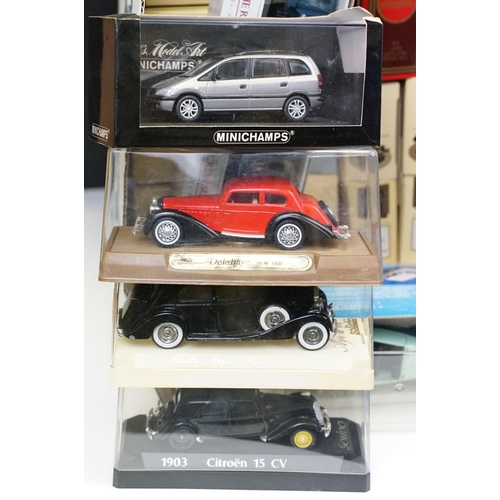 1148 - Collection of 60 boxed / cased diecast models to include Paul's Model Art Minichamps, Lledo Days Gon... 