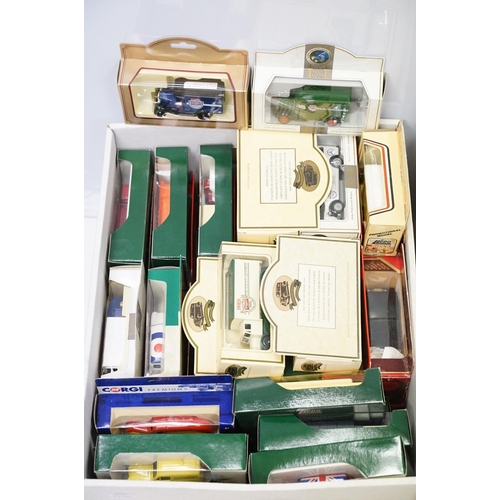 1151 - Collection of around 190 various boxed diecast models to include Lledo Days Gone, Matchbox Models of... 