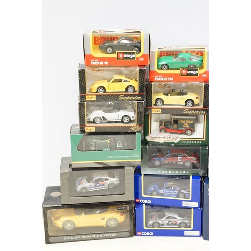 1155 - Collection of 38 boxed diecast models to include Corgi, Matchbox Models Of Yesteryear, Carrera, Bura... 