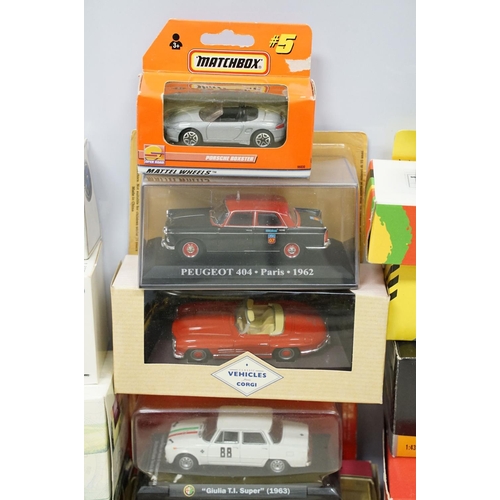 1155 - Collection of 38 boxed diecast models to include Corgi, Matchbox Models Of Yesteryear, Carrera, Bura... 