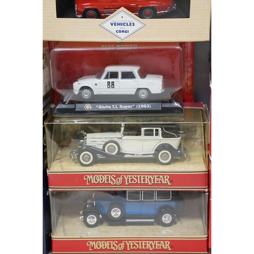 1155 - Collection of 38 boxed diecast models to include Corgi, Matchbox Models Of Yesteryear, Carrera, Bura... 