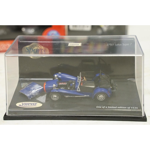 1155 - Collection of 38 boxed diecast models to include Corgi, Matchbox Models Of Yesteryear, Carrera, Bura... 