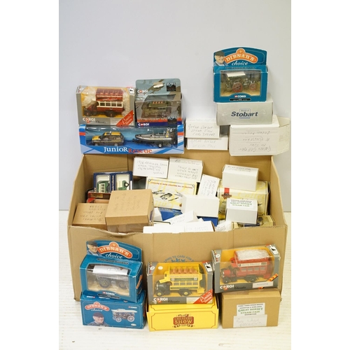 1158 - Collection of 75 boxed diecast models to include Corgi Dibnah's, Corgi limited edition, The Greatest... 