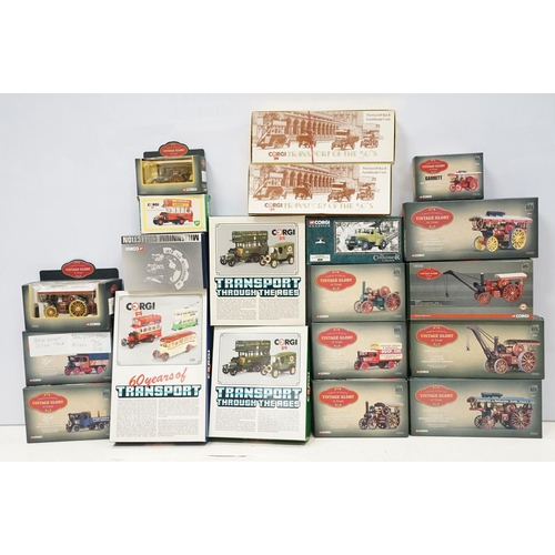 1159 - Collection of 20 boxed Corgi diecast models to include 12 x Corgi Vintage Glory Of Steam models feat... 