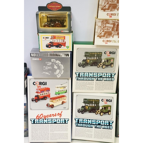 1159 - Collection of 20 boxed Corgi diecast models to include 12 x Corgi Vintage Glory Of Steam models feat... 