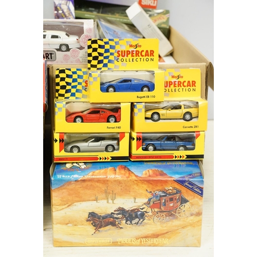 1160 - Collection of 50 boxed diecast models to include Corgi Original Omnibus, Matchbox Models Of Yesterye... 