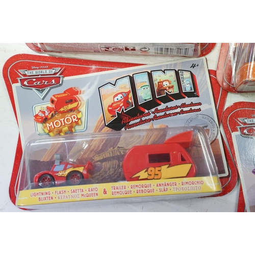 1164 - 28 Carded Mattel Disney Pixar The World of Cars diecast twin pack models, all ex, contained within a... 