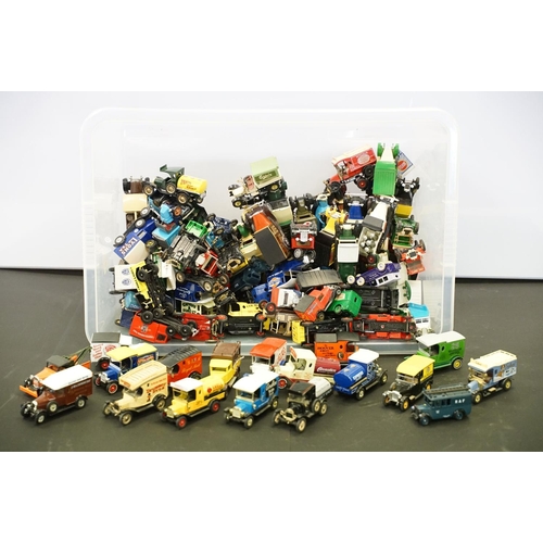 1201 - Collection of around 90 diecast models to include examples from mainly Lledo, diecast vg overall