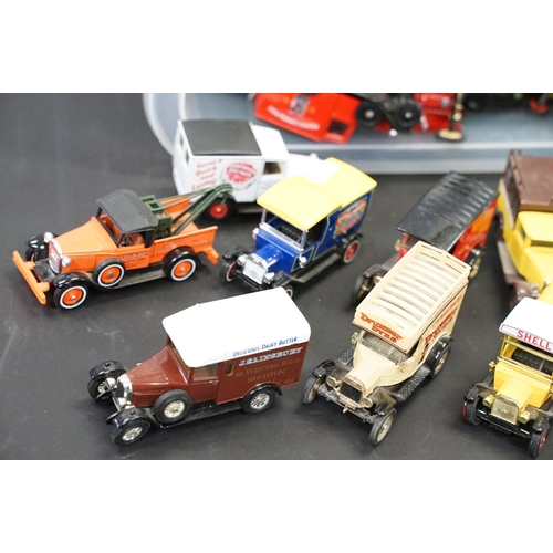 1201 - Collection of around 90 diecast models to include examples from mainly Lledo, diecast vg overall