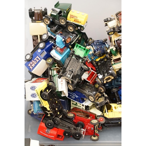 1201 - Collection of around 90 diecast models to include examples from mainly Lledo, diecast vg overall