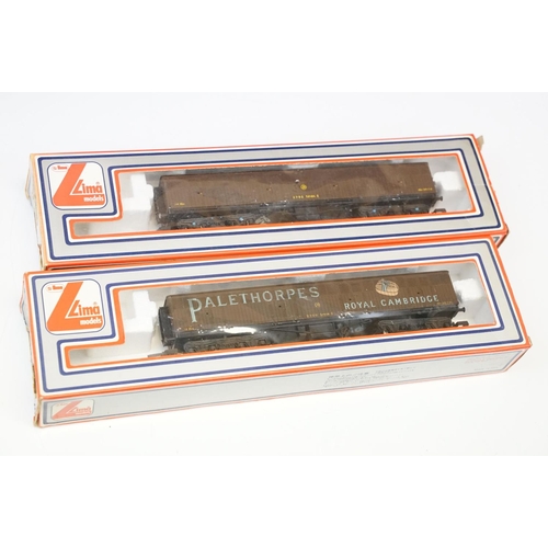 204 - 13 Boxed Lima OO gauge items of rolling stock to include 5 x W44520 6 Wheel Milk Tanker, No 2766 GWR... 