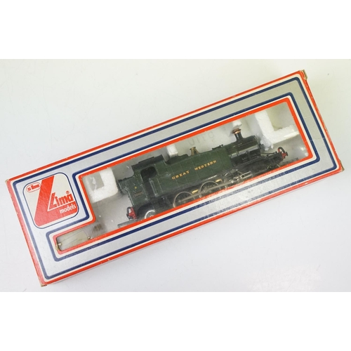 205 - Five Lima OO gauge locomotives and railcars to include GWR No 22, GWR Parcels No 34, GWR 2-6-2T Clas... 