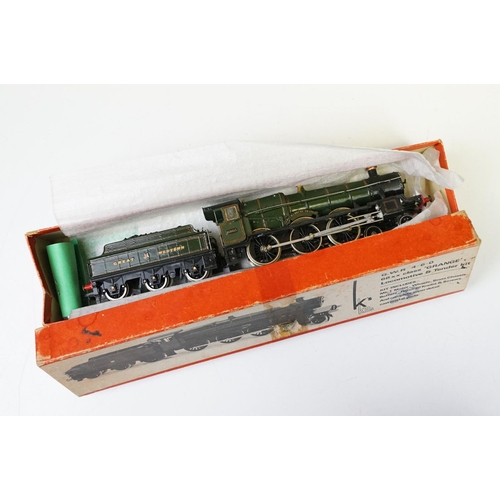 206 - Five OO gauge locomotives to include boxed K Kits GWR Grange Class No 6802 Buckleberry Grange, Hornb... 