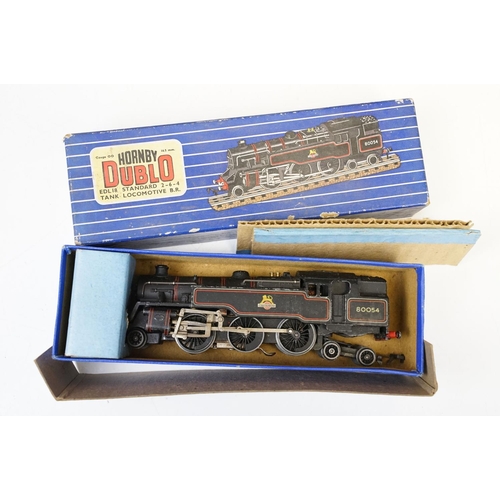 212 - Three boxed Hornby Dublo locomotives to include EDLT20 Bristol Castle locomotive, EDL18 Standard 2-6... 