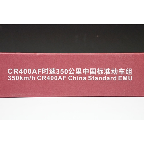 85 - Boxed & cased 350km/h CR400AF China Standard EMU N gauge display set