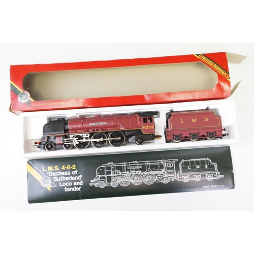 92 - Six boxed OO gauge locomotives to include 5 x Hornby (R353 LBSC 0-6-0T Loco, BR Ivatt Class 2 2-6-0,... 