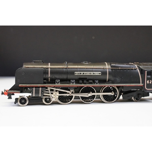 97A - Boxed Wrenn OO gauge W2227 2-6-2 City of Stoke on Trent LMS locomotive, complete with instructions a... 