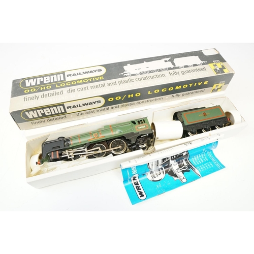 98 - Boxed Wrenn OO gauge W2235 4-6-2 Barnstaple BR locomotive, complete with interiors paper and instruc... 