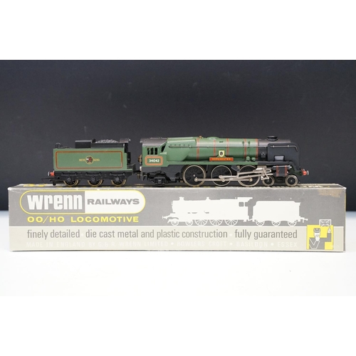 99 - Boxed Wrenn OO gauge W2236 4-6-2 West Country BR Dorchester locomotive, with interior paper