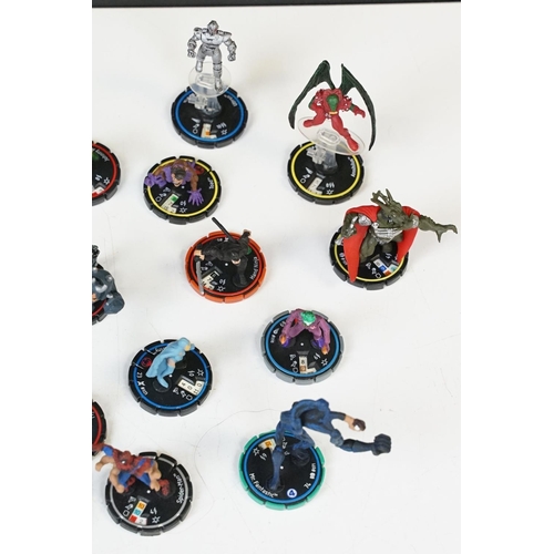 267 - 39 HeroClix figures to include Spiderman, Black Cat, Abbey Chase, Hand Ninja, Kang, etc plus a Marve... 