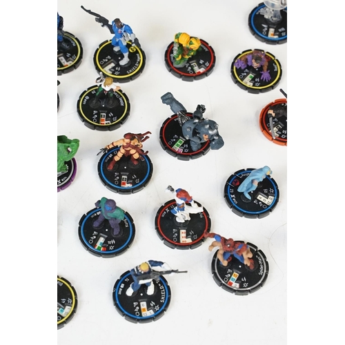 267 - 39 HeroClix figures to include Spiderman, Black Cat, Abbey Chase, Hand Ninja, Kang, etc plus a Marve... 