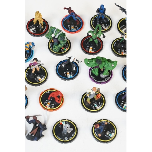 267 - 39 HeroClix figures to include Spiderman, Black Cat, Abbey Chase, Hand Ninja, Kang, etc plus a Marve... 