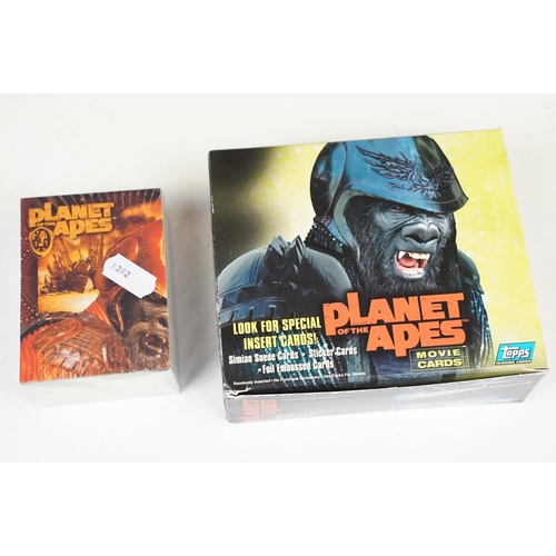 271 - Collection of various Planet Of The Apes Topps Movie Cards to include 1 x Rule The Planet folder con... 