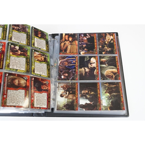 271 - Collection of various Planet Of The Apes Topps Movie Cards to include 1 x Rule The Planet folder con... 