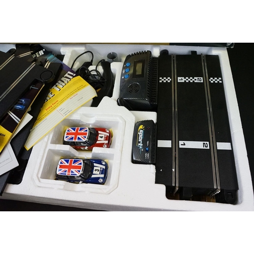 277 - Boxed Scalextric Hamley's Mini Cooper Challenge set, limited edition with COA No. 360/1500, all appe... 