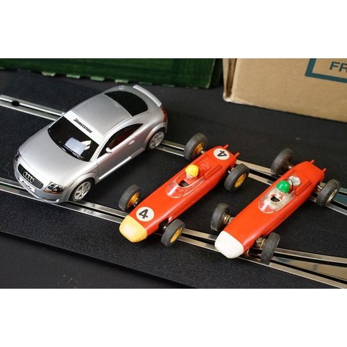 283 - Large collection of Scalextric and Ninco items to include a large quantity of Scalextric track and a... 