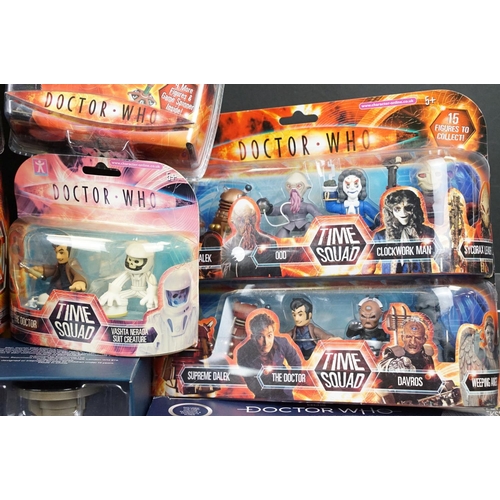 284 - 13 Boxed / carded Character Doctor Who figures & Vehicles to include The Regeneration Set (missing f... 