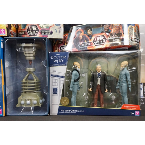 284 - 13 Boxed / carded Character Doctor Who figures & Vehicles to include The Regeneration Set (missing f... 