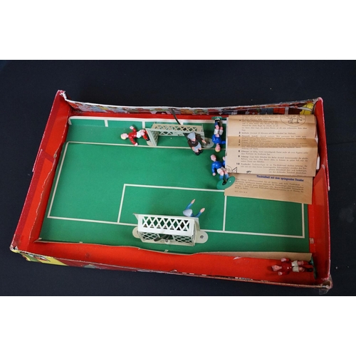 294 - Group of vintage games and toys to include boxed Brickplayer Kit 4, boxed German Table Football, box... 