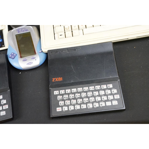 296 - Retro Gaming - Collection Of retro gaming Sega Emperor, 3 x Sinclair ZX81, Sinclair ZX80, Nintendo D... 