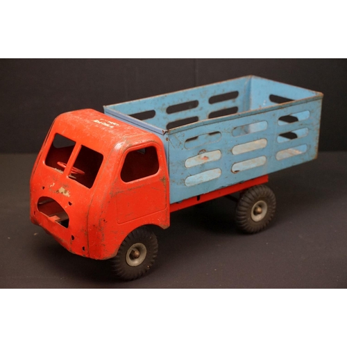 303 - Collection of five boxed and unboxed Triang and Marx Toys tin plate models to include boxed Marx Toy... 