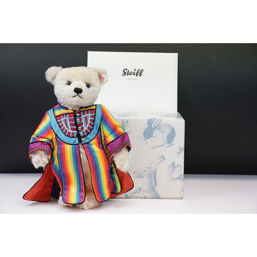 317 - Three boxed Steiff Teddys to include 034848 Chameleon Casper Paradise No.652/2000, Exclusive to Danb... 