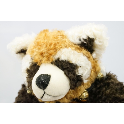 318 - Steiff 664465 Su-lin Giant Panda (46cm) sealed in bag with COA, along with a Hermann Spielwaren ltd ... 