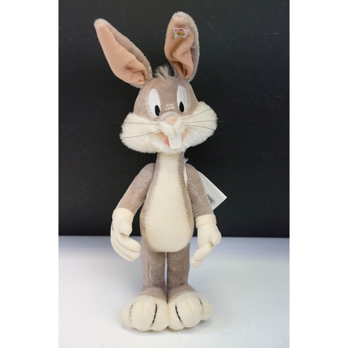 324 - Steiff limited edition Bugs Bunny to commemorate the 75th Anniversary, in original box with certific... 